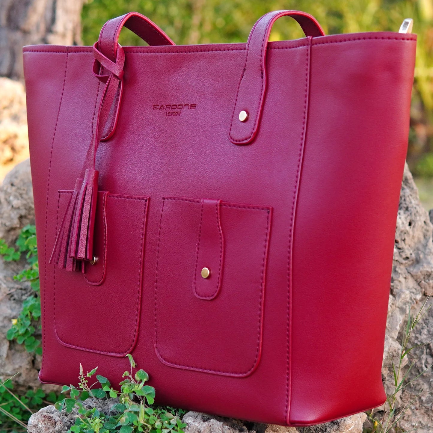 Classics Tote Bag Maroon
