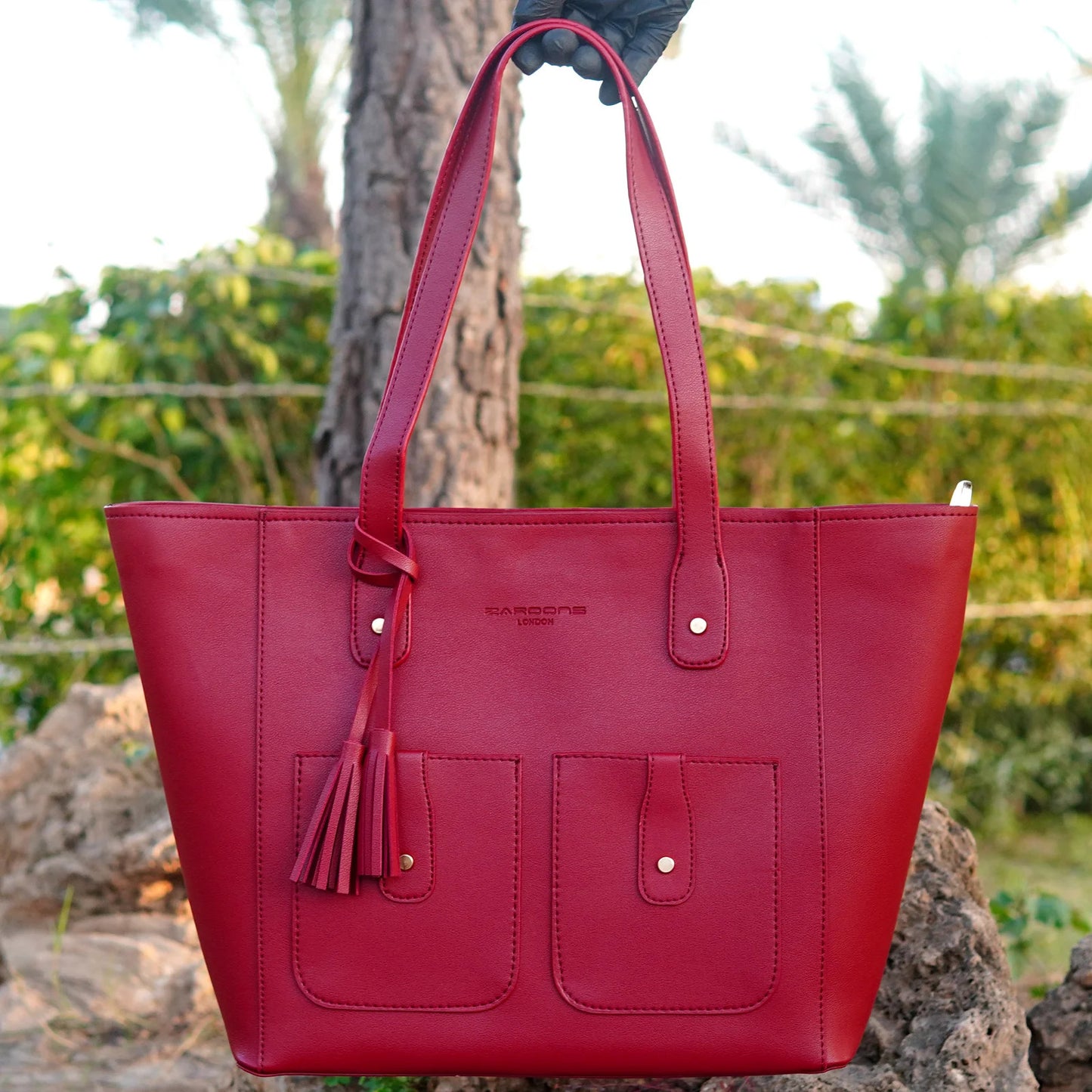 Classics Tote Bag Maroon