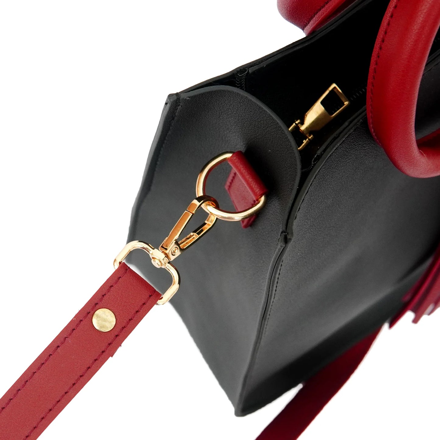 Ring Bucket Bag Black