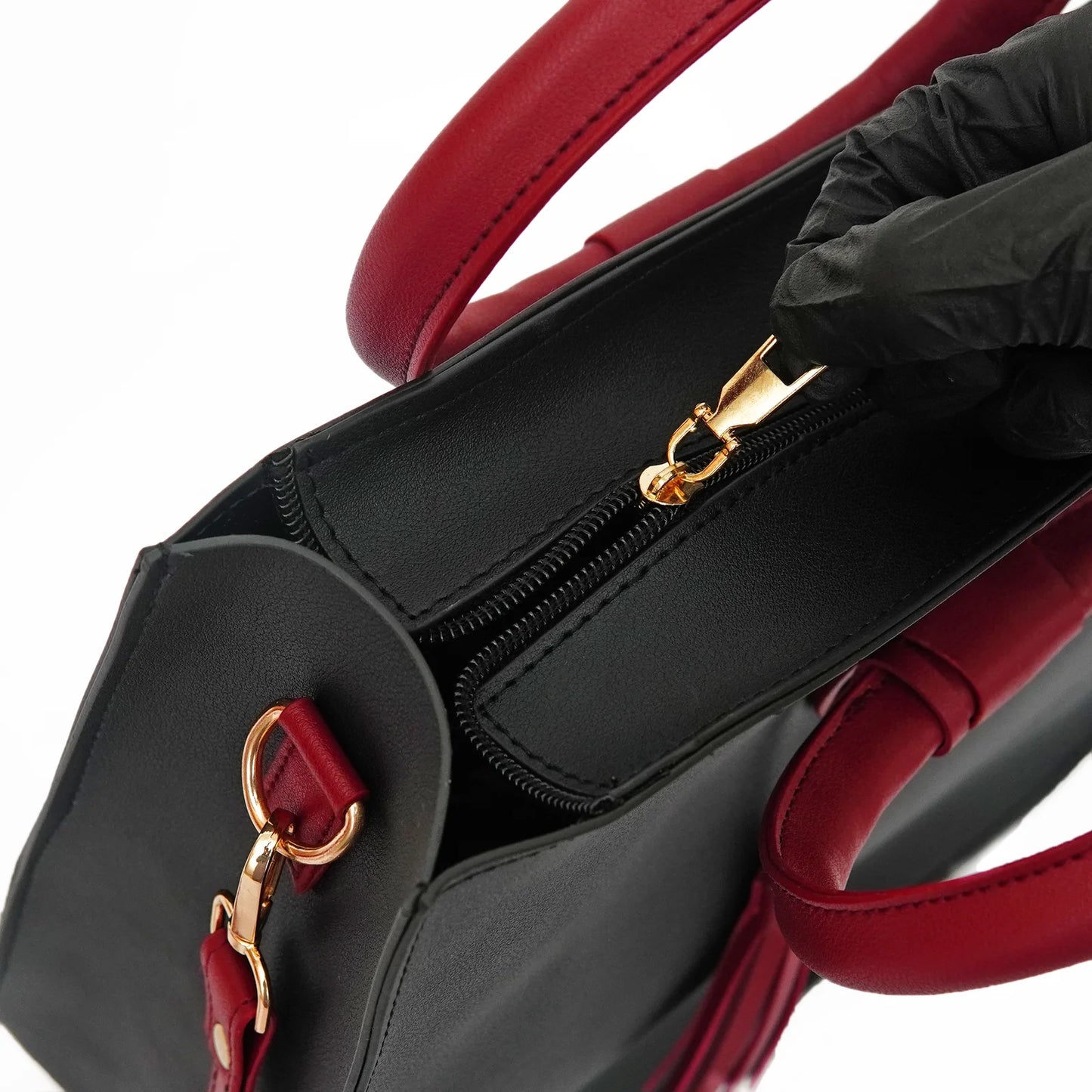 Ring Bucket Bag Black