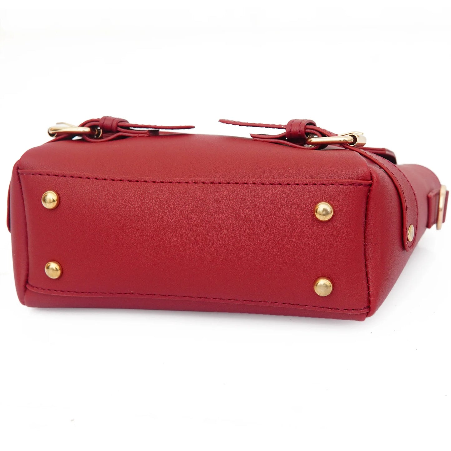 Micro Satchel Bag Maroon
