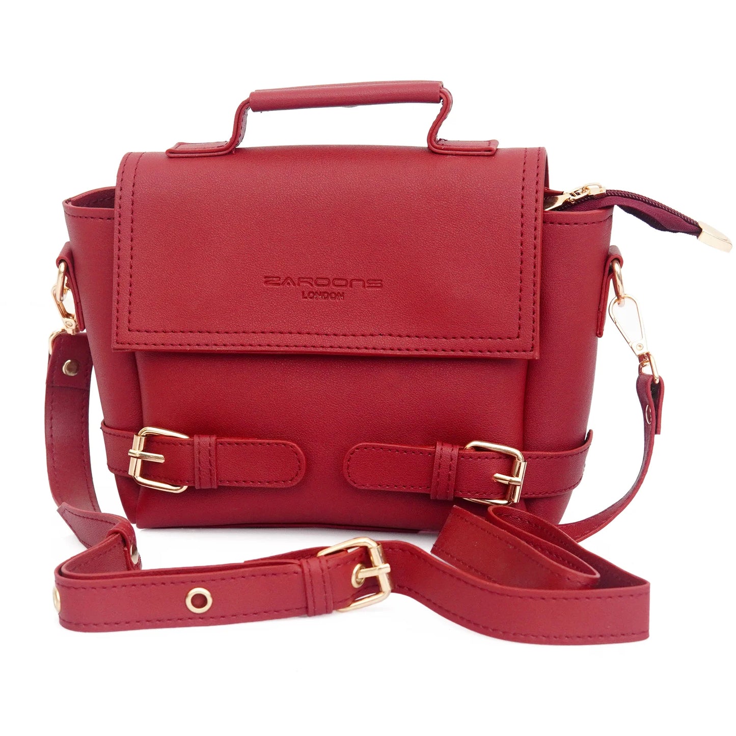 Micro Satchel Bag Maroon