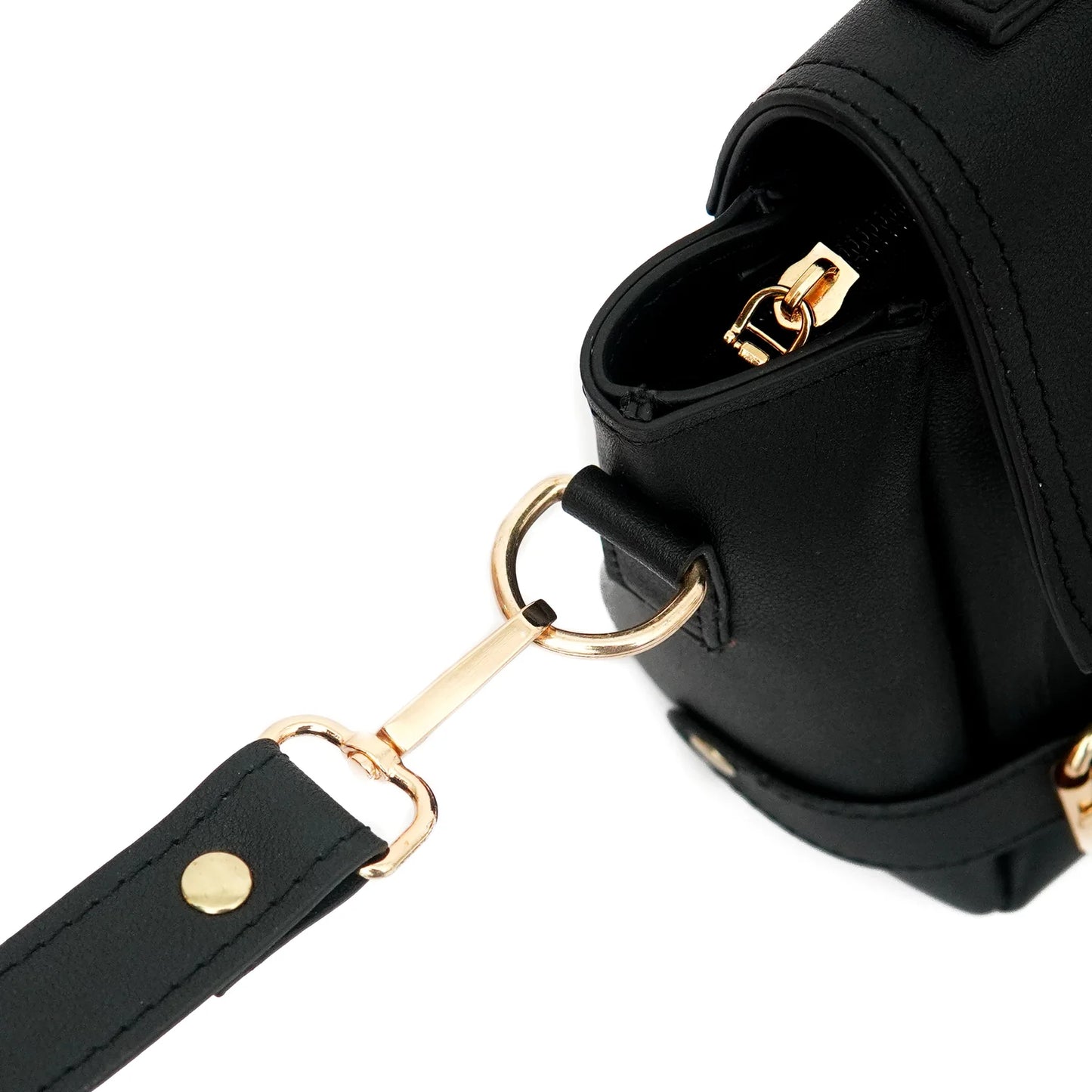 Micro Satchel Bag Black