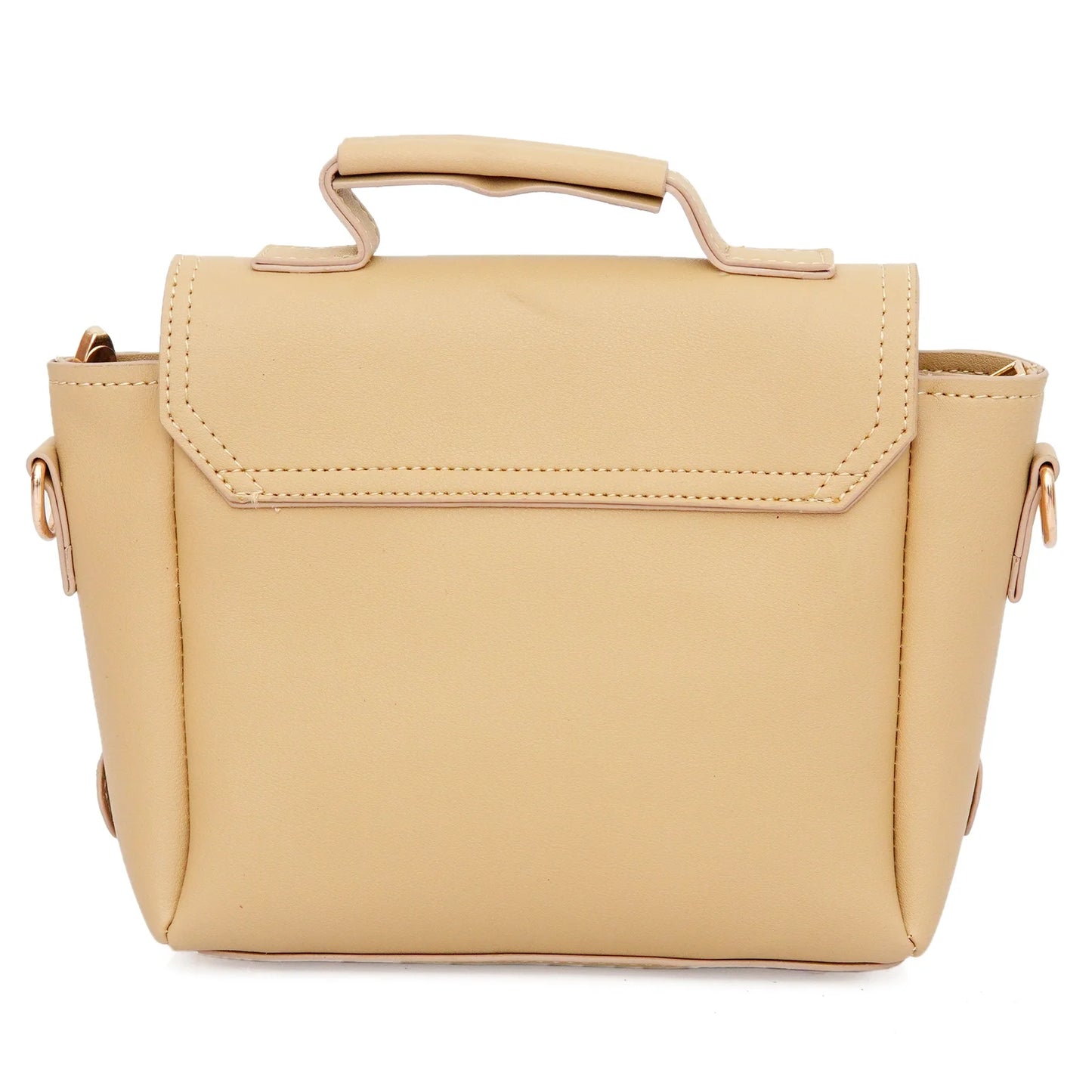 Micro Satchel Bag Beige