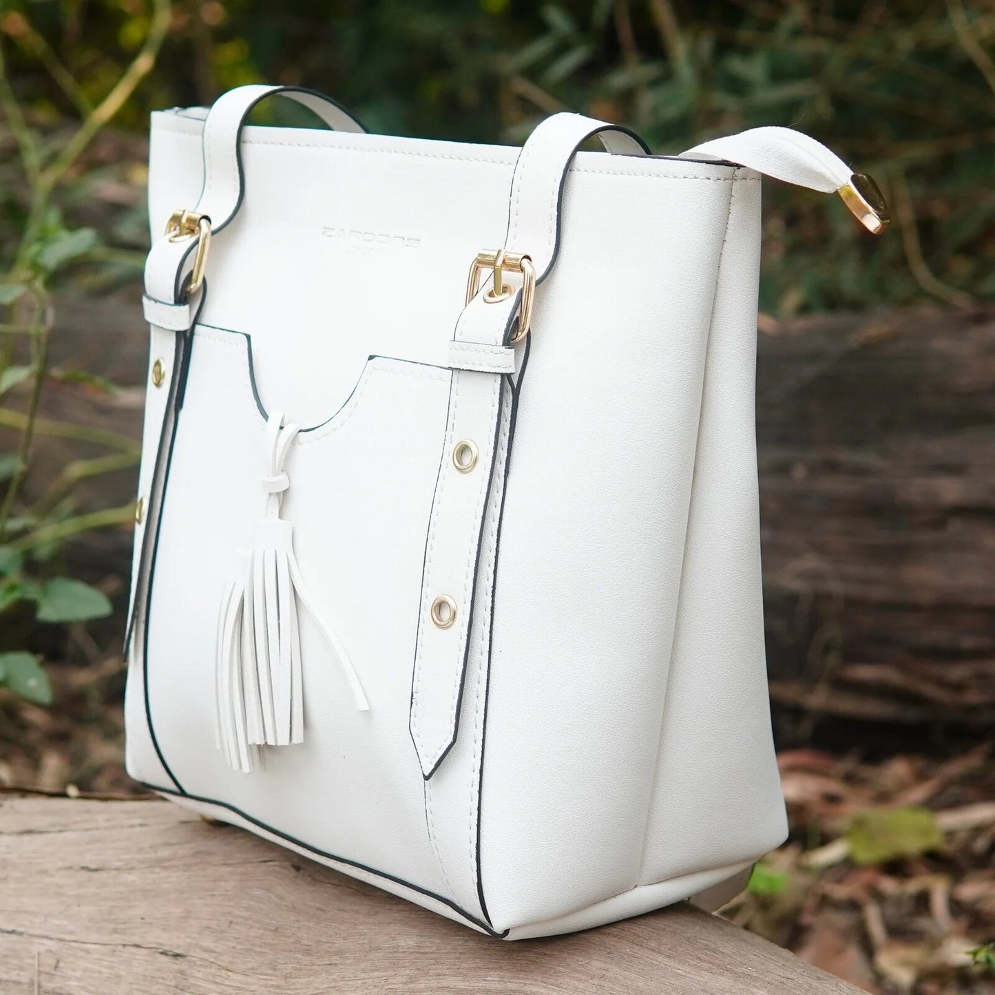 Small Tote Bag White