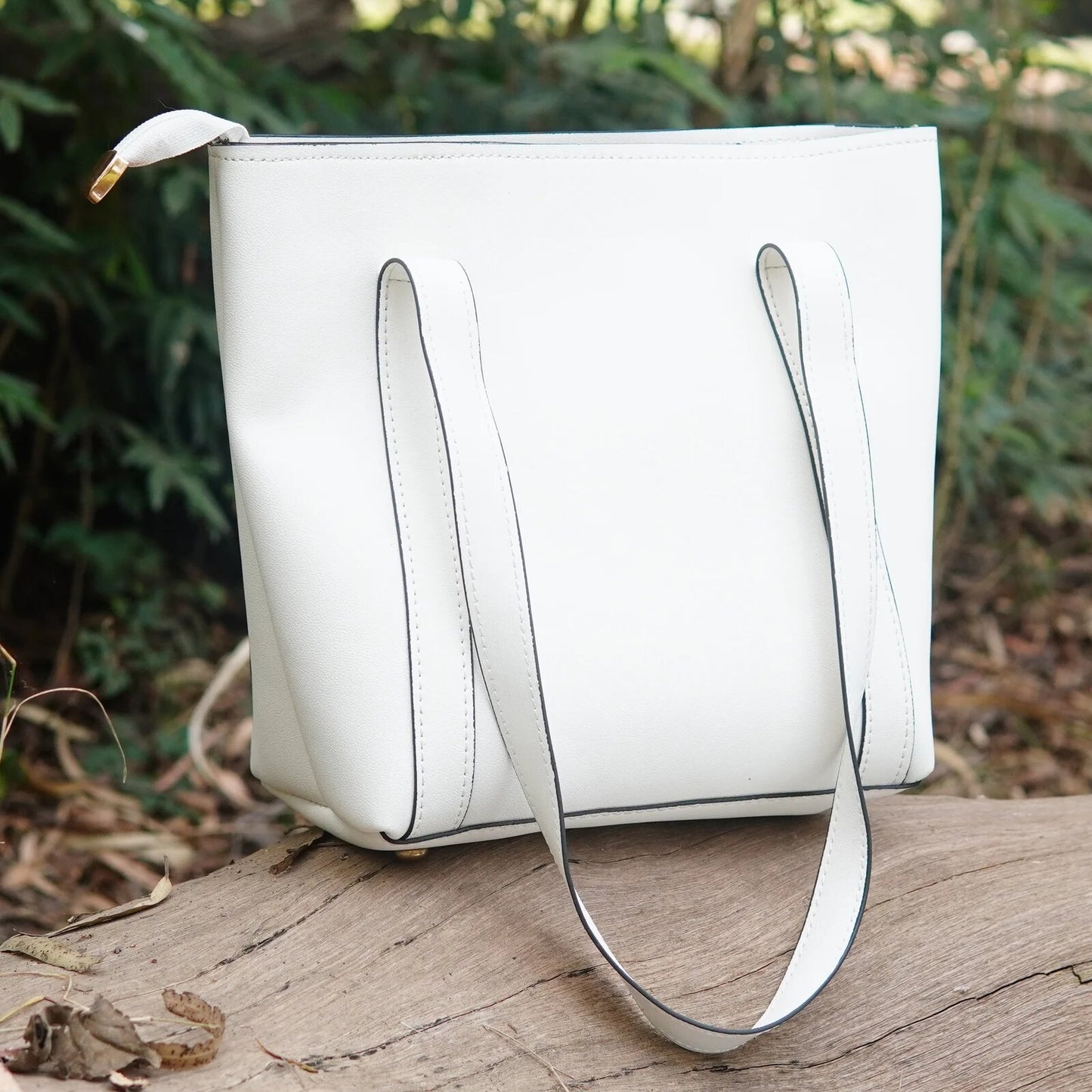 Small Tote Bag White
