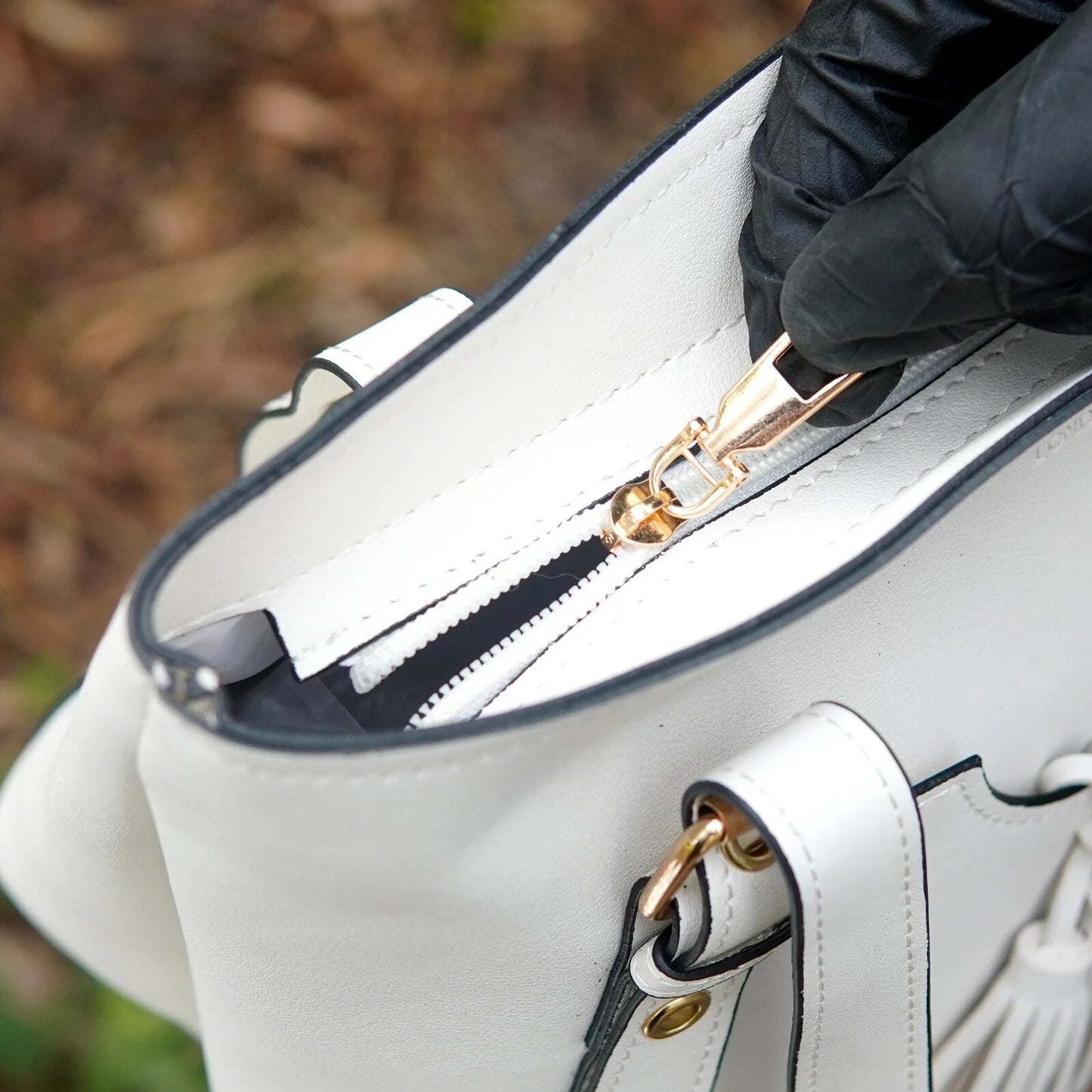 Small Tote Bag White