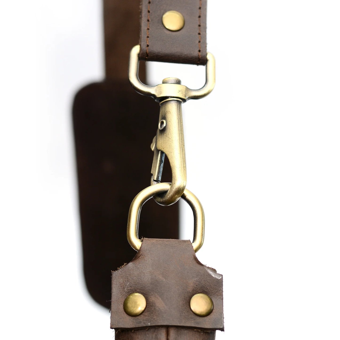 Genuine Leather Classic Tote Bag Choco