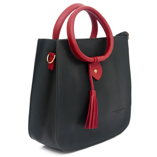 Ring Bucket Bag Black