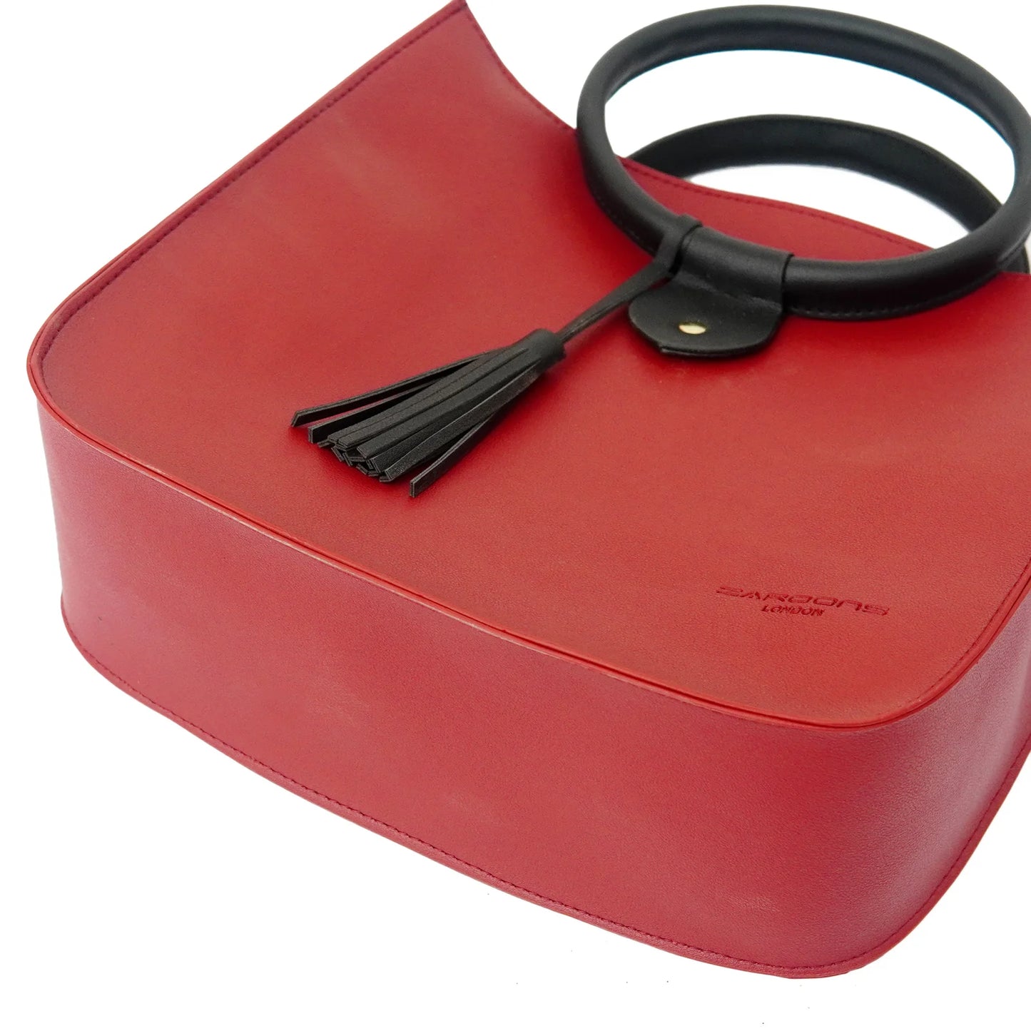 Ring Bucket Bag Maroon