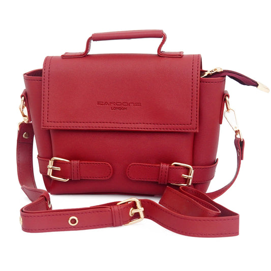 Micro Satchel Bag Maroon