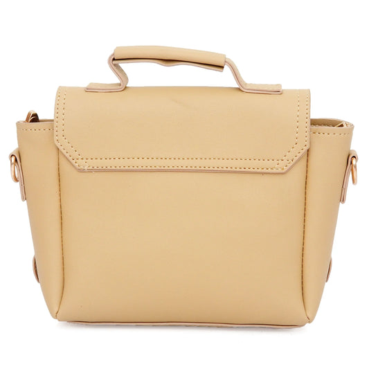 Micro Satchel Bag Beige