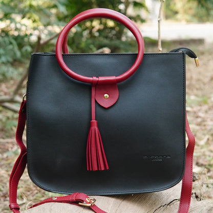 Ring Bucket Bag Black