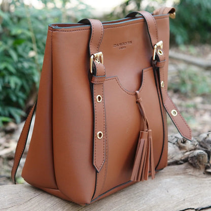 Small Tote Bag Brown