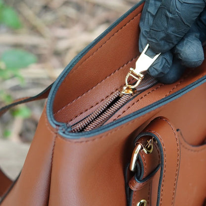 Small Tote Bag Brown