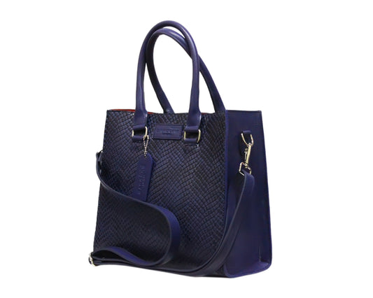 Genuine Leather Abecle- Purple Color