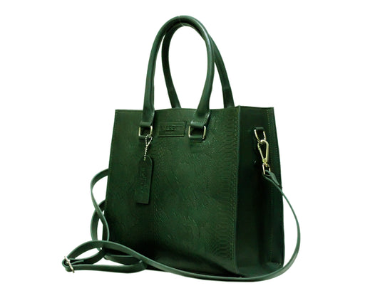 Genuine Leather Abecle- Green Color